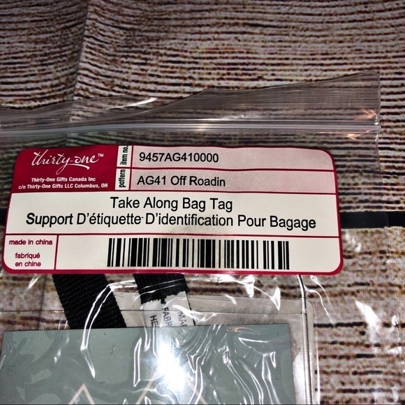 NWT Thirty One Kids Take along bag tag Off Roadin Luggage Tag - Picture 3 of 9